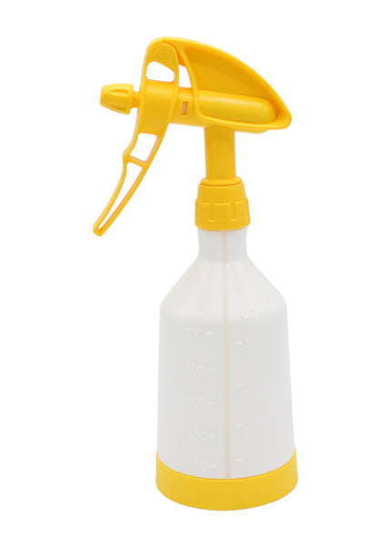 2-Way Tex Spray Sprühkopf gelb 360° mit 0,5 L Flasche