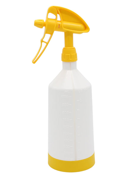 2-Way Tex Spray Sprühkopf gelb 360° mit 1,0 L Flasche