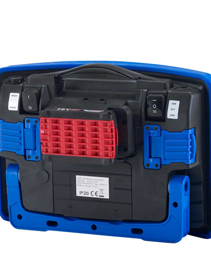 HEDI Arbeitsleuchte LED-Switch 50 Watt mit Wechselakku-System