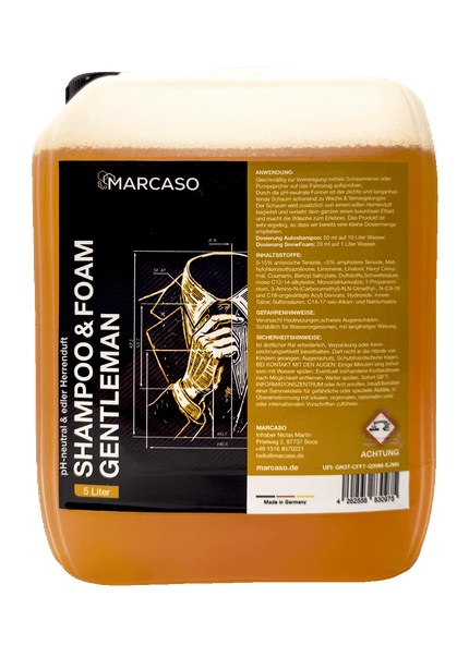 Gentleman Snowfoam&Autoshampoo pH-neutral 5 Liter Kanister
