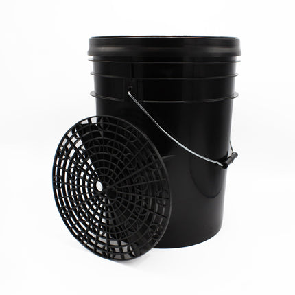Bucket Filter komplett (Sieb, schwarzer Eimer, Deckel)