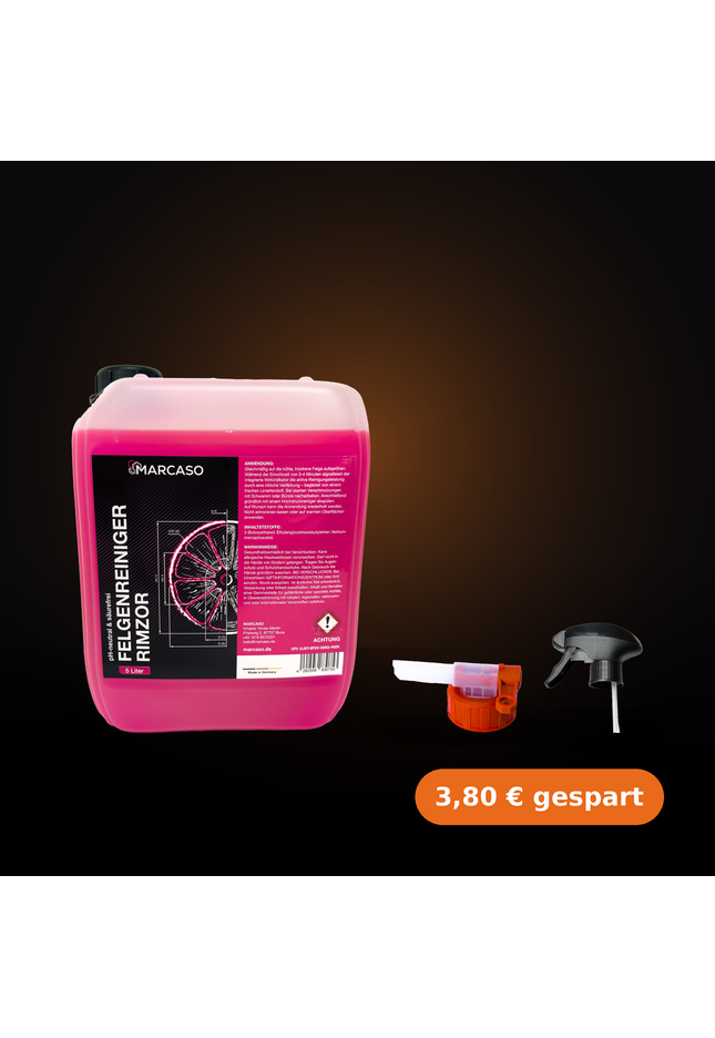 Nachfüll-Set – Rimzor 5 Liter + Ausgießer + Sprühkopf