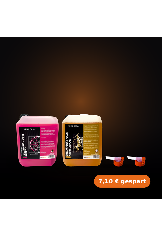 Profi-Set 5 Liter – Rimzor + Gentleman + 2x Ausgießer