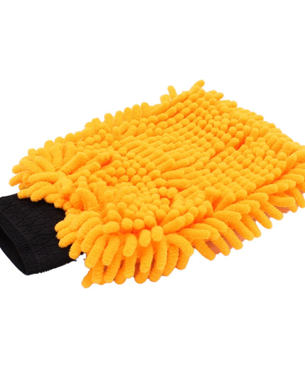 Waschhandschuh 2-seitig orange