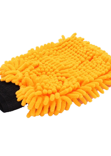 Waschhandschuh 2-seitig orange