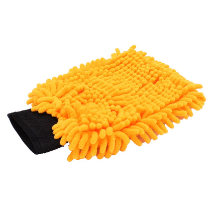 Waschhandschuh 2-seitig orange