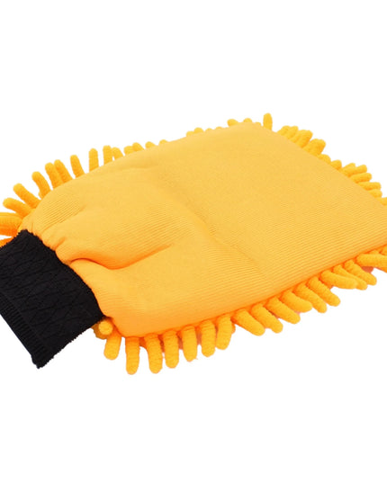 Waschhandschuh 2-seitig orange