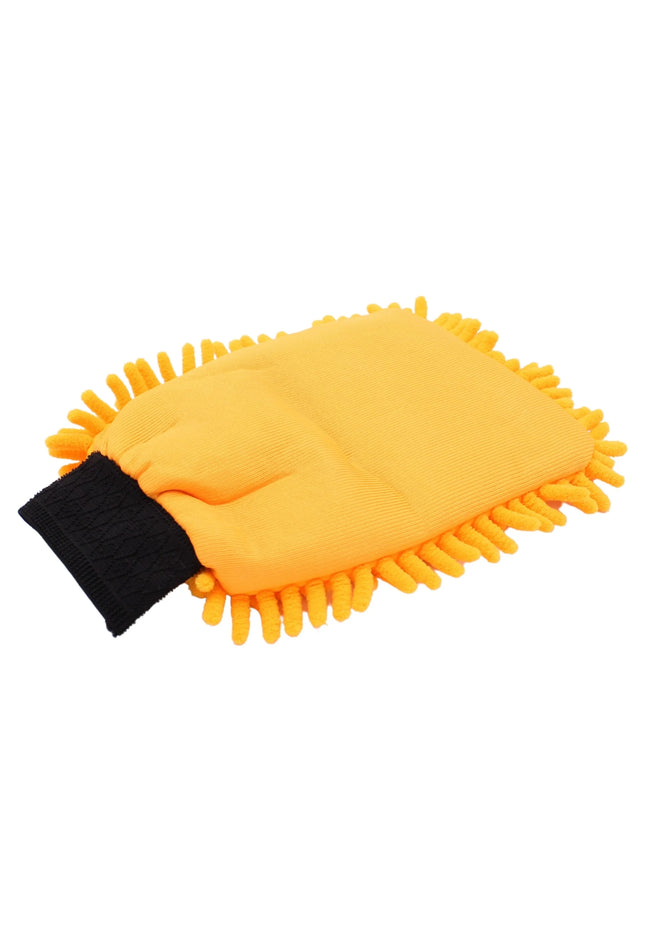 Waschhandschuh 2-seitig orange